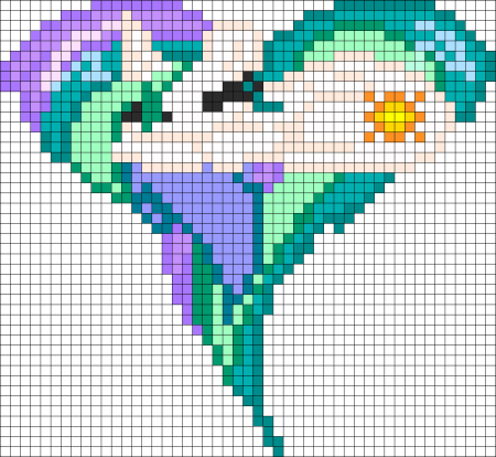 Пони по клеточкам