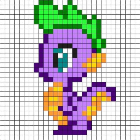 Пиксельная принцесса Луна