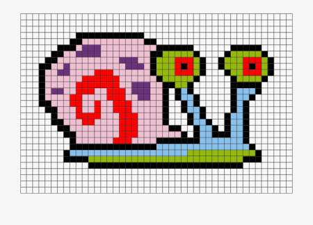 Спанч Боб вышивка крестом схемы