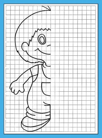 Рисунки по клеточкам раскраска