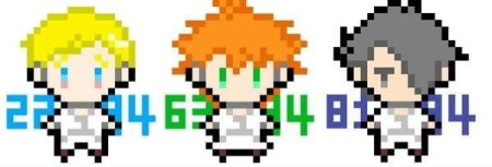 Пиксельная Эмма обещанный Неверленд