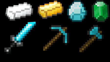 Вещи из МАЙНКРАФТА оружие