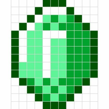 Предметы в МАЙНКРАФТЕ по клеточкам