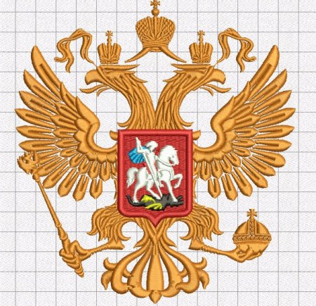 Двуглавый Орел вышивка