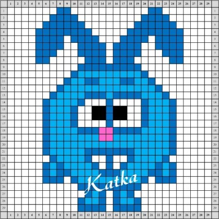 Термомозаика Смешарики