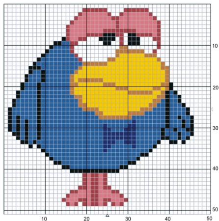 Схемы вышивки крестом Смешарики