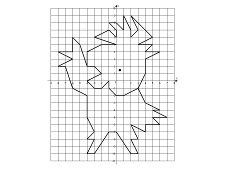 Рисование по клеточкам с координатами