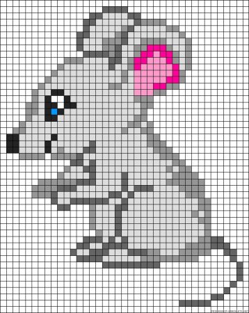 Вышивка крестом схема Рататуй