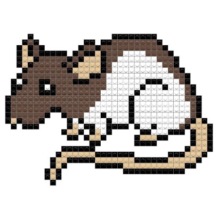 Мышка по клеточкам