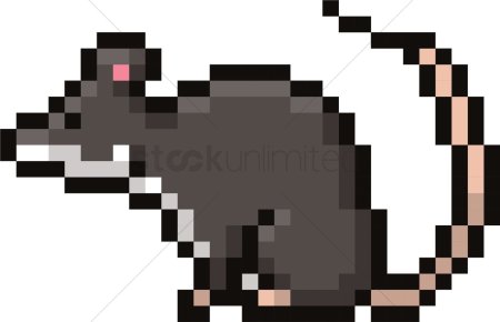 Вышивка мышка с сыром