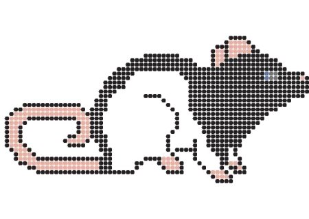 Графический диктант мышь для дошкольников