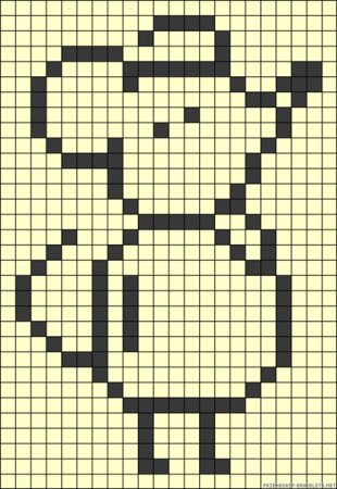 Вышивание крестиком крысы