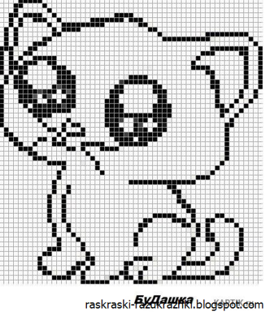 Скопировать рисунок по клеточкам