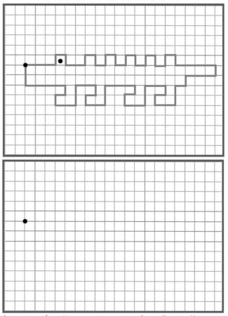 Рисование по клеточкам для дошкольников