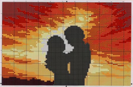 Вышивка для влюбленных