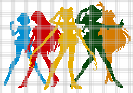 Схема фенечки сейлормун