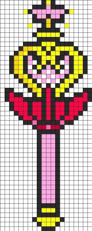 Вышивание крестиком аниме Сейлор Мун