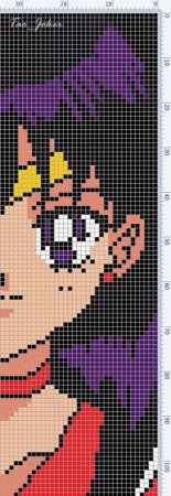 Фенечка сейлормун схема