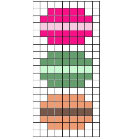 Рисование по клеточкам мини