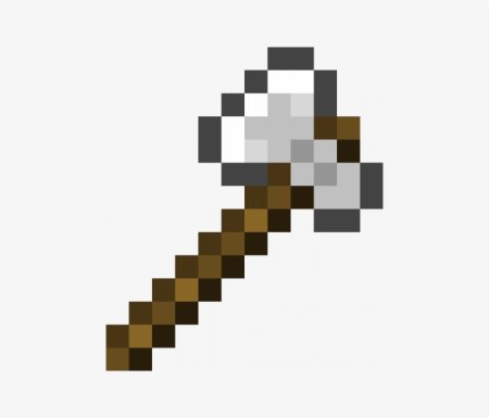 Железный топор Minecraft