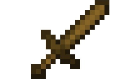 Деревянный меч Minecraft