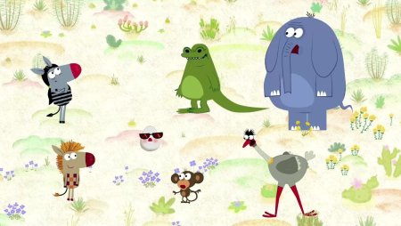 Зебра в клеточку