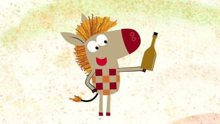 Зебра в клеточку персонажи