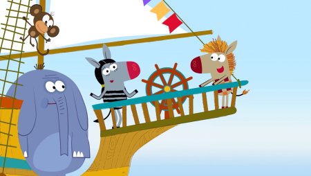 Зебра в клеточку мультсериал