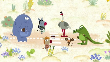 Мультик Зебра в клеточку персонажи