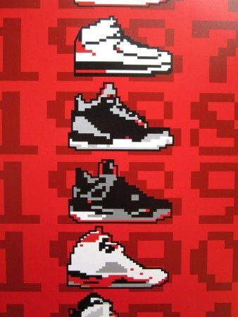 Jordan 1 пиксель