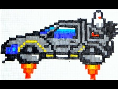 Машины будущего по клеточкам