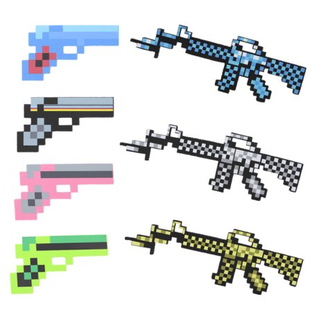 Minecraft из бумаги оружия