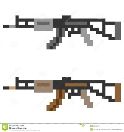 Пиксельное оружие