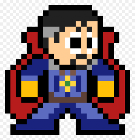 Доктор Стрэндж Pixel Art