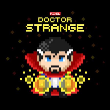 Доктор Стрэндж Pixel Art
