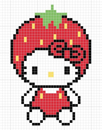 Рисовать попиклеточкам