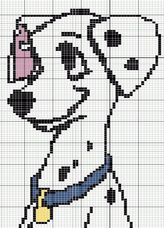 Схемы рисунков по клеточкам животные