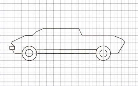 Графический диктант машина