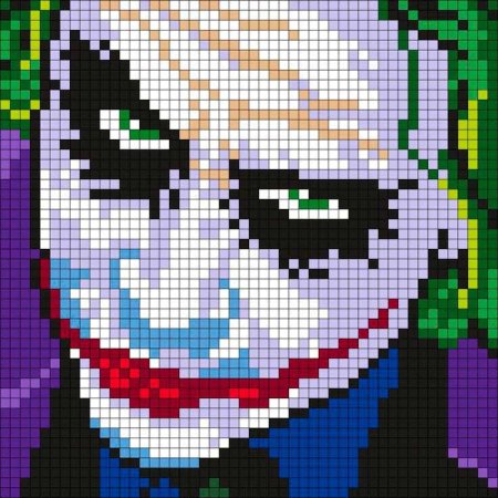 Рисунки по клеточкам сложные