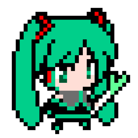 Хатсуне Мику пиксель