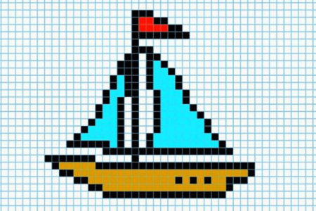 Корабль по клеточкам