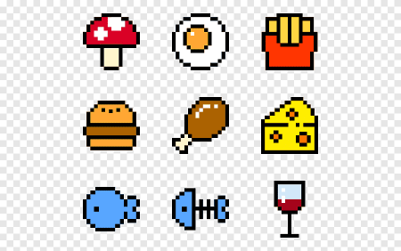 Пиксельные рисунки маленькие