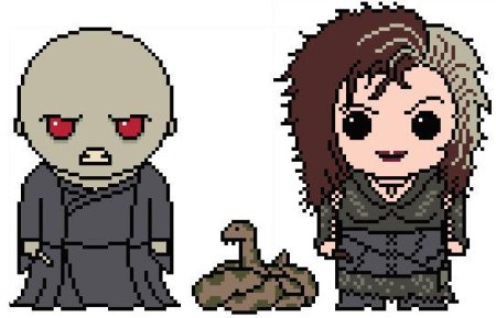 Вышивка крестом схемы Беллатриса