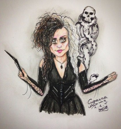 Беллатриса Лестрейндж арт