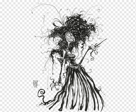 Беллатриса Лестрейндж скетч