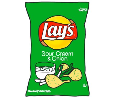 Логотип Лейс чипсы