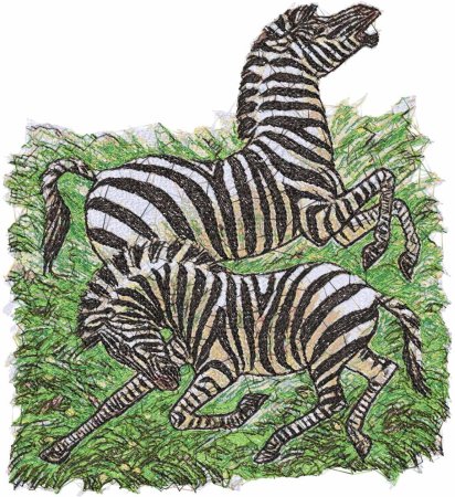 Самуил Маршак зебры