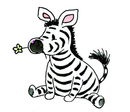 Мультфильм Зебра в клетку