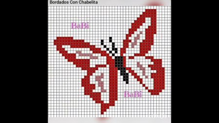 Вышивка крестом простая одноцветная