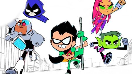 Юные Титаны маленькие милые